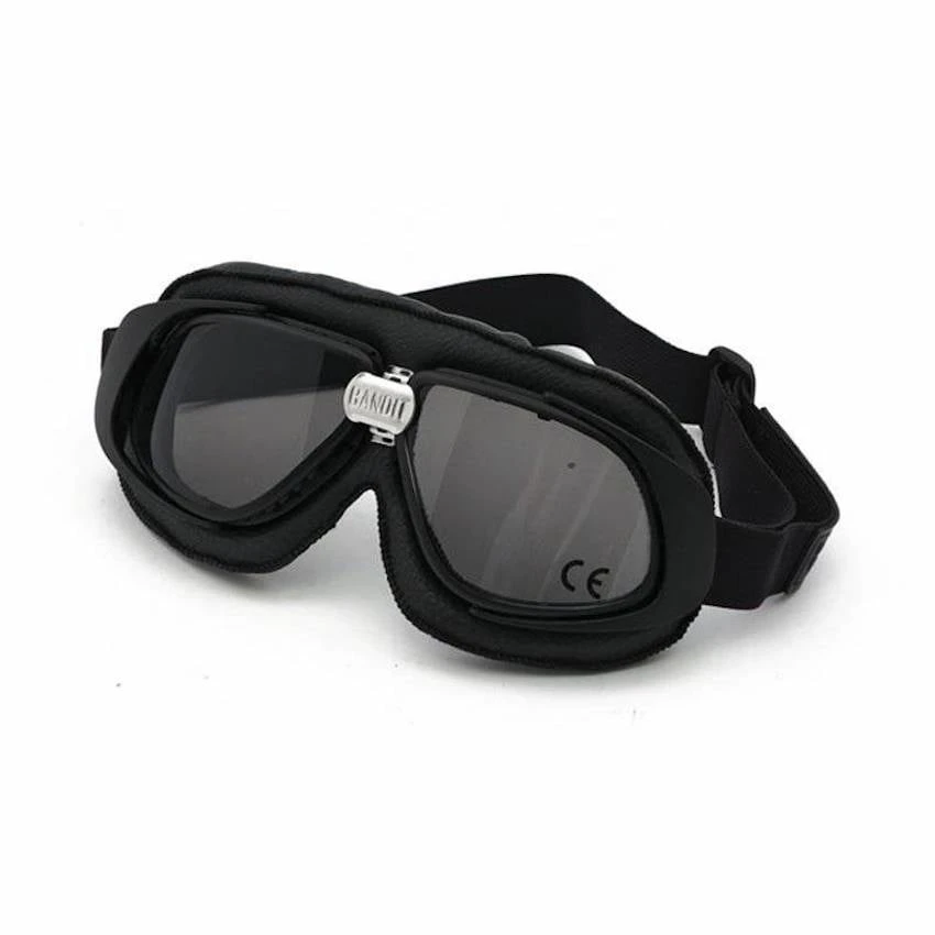 Bandit Classic Goggles Black Leather 4 Bandit Classic Goggles Black Leather - Afbeelding 2