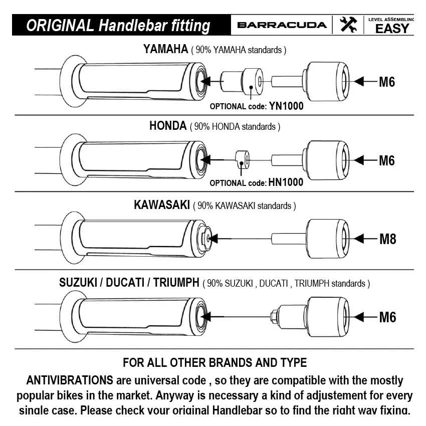 Barracuda B-Lux Bar Ends 11 Barracuda B-Lux Bar Ends - Afbeelding 9