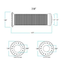 Biltwell Kung Fu Grips -Motor Liefhebbers Winkel biltwell kung fu grips 5