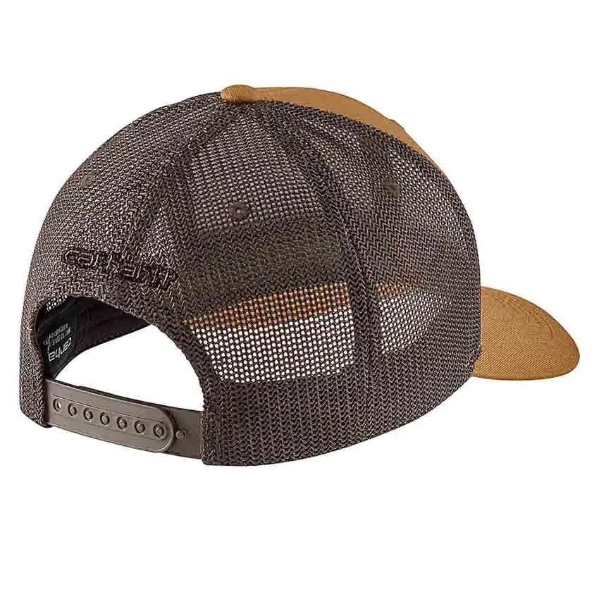 Carhartt Rugged Flex Twill Mesh-Back Logo Patch Cap 4 Carhartt Rugged Flex Twill Mesh-Back Logo Patch Cap - Afbeelding 2