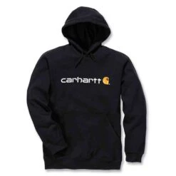 Carhartt Signature Logo Hooded Sweatshirt