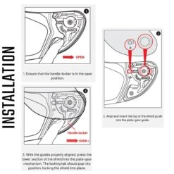 HJC HJ-26 RPHA 11 / RPHA 70 Visor -Motor Liefhebbers Winkel hjc hj 26 rpha 11 rpha 70 visor 4