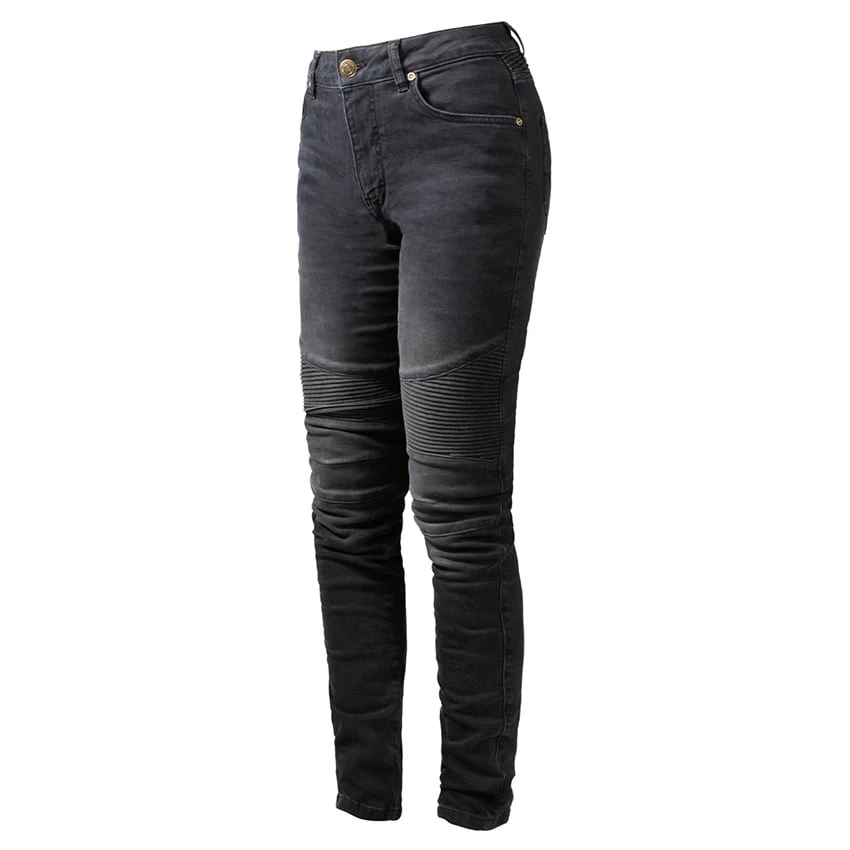 John Doe Betty Biker Jeans Black Used 4 John Doe Betty Biker Jeans Black Used - Afbeelding 2