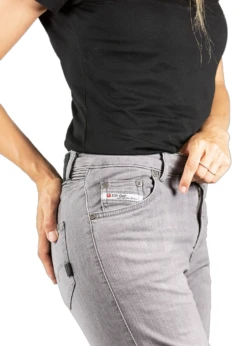 John Doe Betty Biker Jeans Light Grey 16 John Doe Betty Biker Jeans Light Grey -Motor Liefhebbers Winkel john doe betty biker jeans light grey 1