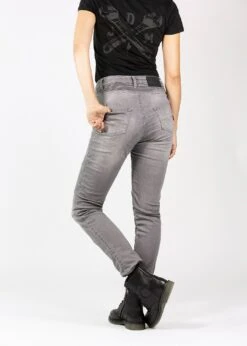 John Doe Betty Biker Jeans Light Grey 20 John Doe Betty Biker Jeans Light Grey -Motor Liefhebbers Winkel john doe betty biker jeans light grey 5