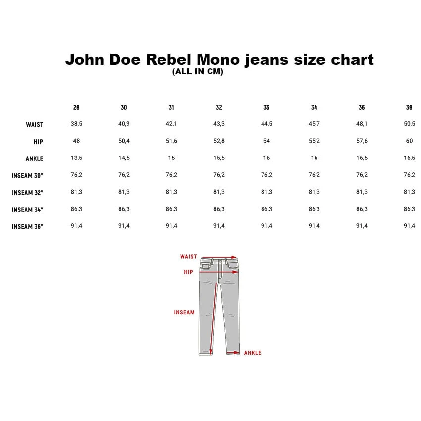 John Doe Rebel Mono 8 John Doe Rebel Mono - Afbeelding 6