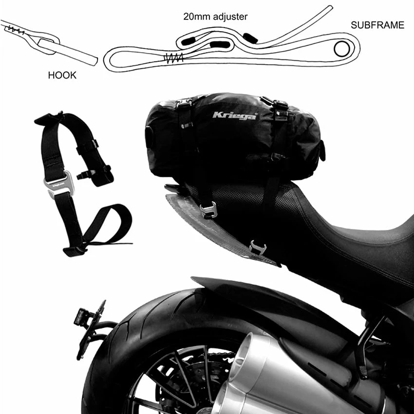 Kriega US-Hookstraps 4 Kriega US-Hookstraps - Afbeelding 2