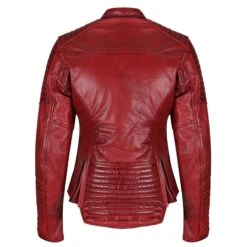MotoGirl Valerie Leather Jacket -Motor Liefhebbers Winkel motogirl valerie leather jacket 4