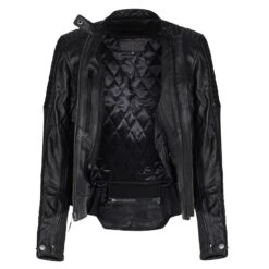 MotoGirl Valerie Leather Jacket -Motor Liefhebbers Winkel motogirl valerie leather jacket 5