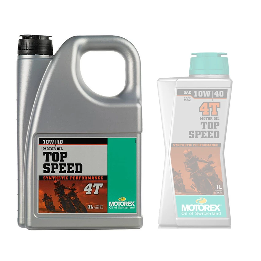 Motorex Top Speed 10W/40 4L 4 Motorex Top Speed 10W/40 4L - Afbeelding 2