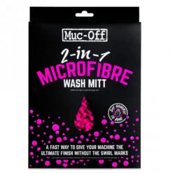 Muc-Off 2-in-1 Microfibre Washing Glove -Motor Liefhebbers Winkel muc off 2 in 1 microfibre washing glove 2