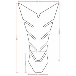 OneDesign Tank Pad Basic Black Edition -Motor Liefhebbers Winkel onedesign tank pad basic black edition 2