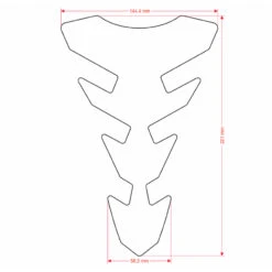 OneDesign Tank Pad Expression Slim Brand -Motor Liefhebbers Winkel onedesign tank pad expression slim brand 9