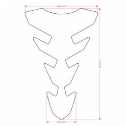 OneDesign Tank Pad Expression Slim Design -Motor Liefhebbers Winkel onedesign tank pad expression slim design 5