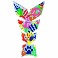 OneDesign Tank Pad Moon Print -Motor Liefhebbers Winkel onedesign tank pad moon print 3