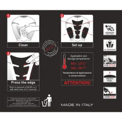 OneDesign Tank Pad Mos Slim -Motor Liefhebbers Winkel onedesign tank pad mos slim 5