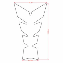 OneDesign Tank Pad Soft Touch Carbon -Motor Liefhebbers Winkel onedesign tank pad soft touch carbon 5