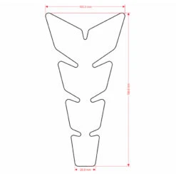 OneDesign Tank Pad Soft Touch Leather -Motor Liefhebbers Winkel onedesign tank pad soft touch leather 4