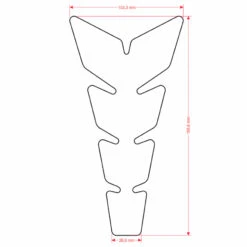 OneDesign Tank Pad Soft Touch Slim -Motor Liefhebbers Winkel onedesign tank pad soft touch slim 7