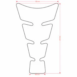 OneDesign Tank Pad Spirit Clown -Motor Liefhebbers Winkel onedesign tank pad spirit clown 3