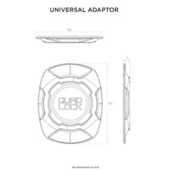 Quad Lock Universal Adapter -Motor Liefhebbers Winkel quad lock universal adapter 2