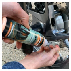 Voorkant -Motor Liefhebbers Winkel ride on tire protection 1