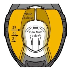 Shoei Neotec II Cheek Pads Mesh -Motor Liefhebbers Winkel shoei neotec ii cheek pads mesh 2