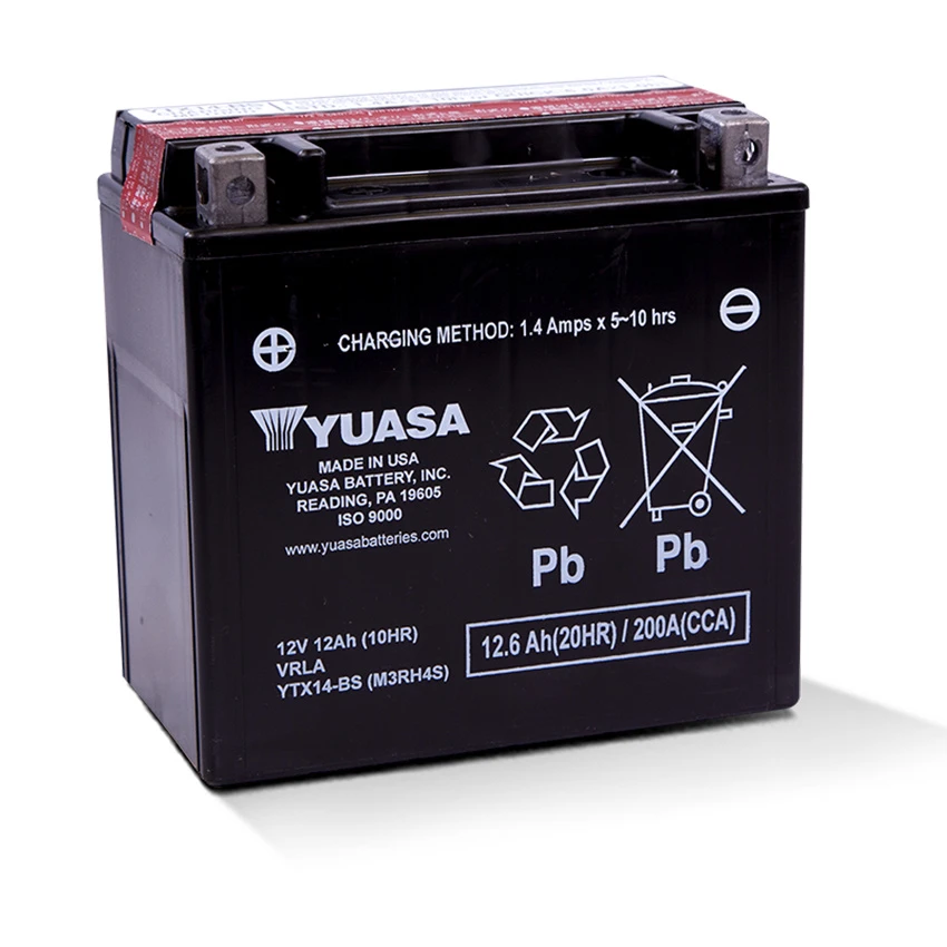 Yuasa Battery YTX14-BS 3 Yuasa Battery YTX14-BS